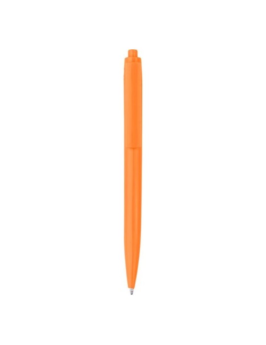 Stylo bille personnalisé en ABS recyclé - Gerald Matières : ABS recyclé Couleurs : orange