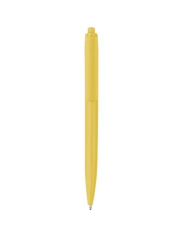 Stylo bille personnalisé en ABS recyclé - Gerald Matières : ABS recyclé Couleurs : jaune impression haute définition