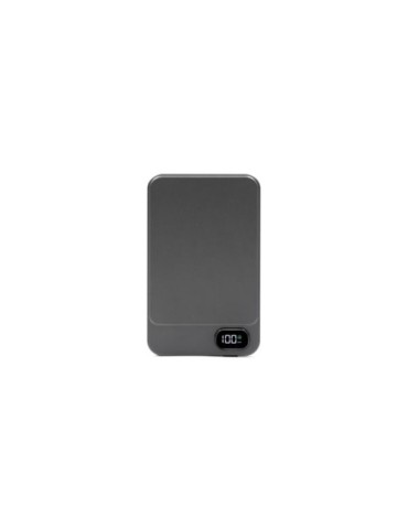 Batterie sans fil publicitaire de 10 000 mAh Brandcharger Powerwave Matières : aluminium Couleurs : gun