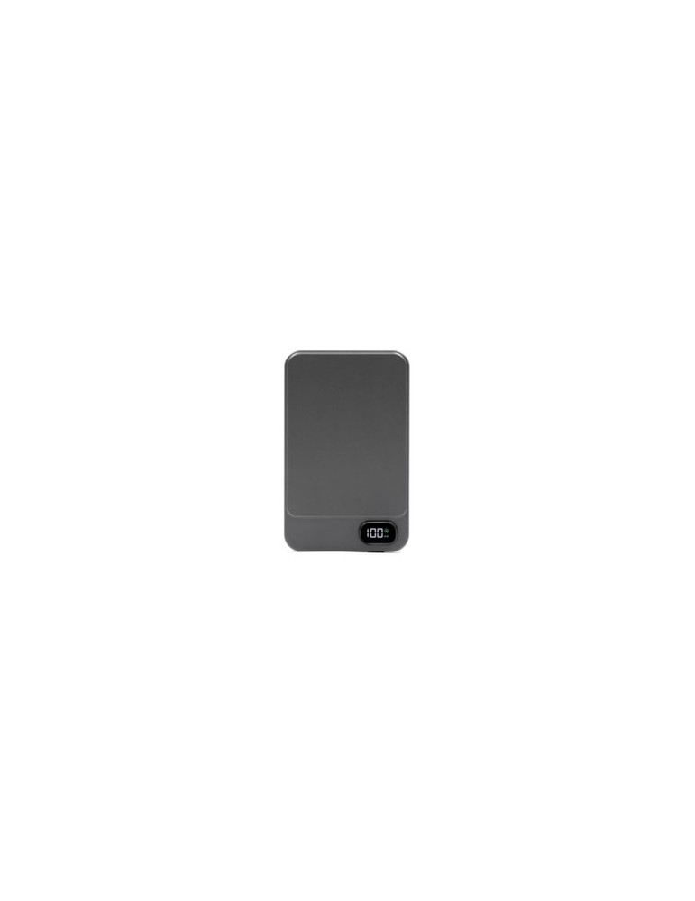 Batterie sans fil publicitaire de 10 000 mAh Brandcharger Powerwave Matières : aluminium Couleurs : gun