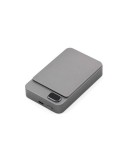Batterie sans fil publicitaire de 10 000 mAh Brandcharger Powerwave Matières : aluminium Couleurs : gun objet promotionnel éco-r