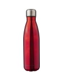 Gourde isotherme personnalisée en acier inoxydable recyclé de 500 ml - Clifford Matières : acier inoxydable Couleurs : rouge