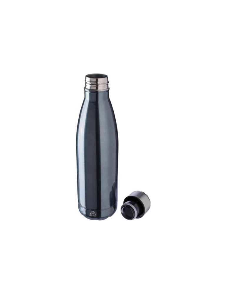 Gourde isotherme personnalisée en acier inoxydable recyclé de 500 ml - Clifford Matières : acier inoxydable Couleurs : rouge cad