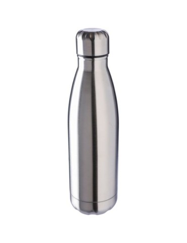 Gourde isotherme personnalisée en acier inoxydable recyclé de 500 ml - Clifford Matières : acier inoxydable Couleurs : bleu pers