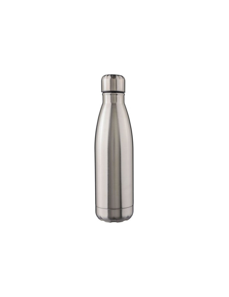 Gourde isotherme personnalisée en acier inoxydable recyclé de 500 ml - Clifford Matières : acier inoxydable Couleurs : argenté l