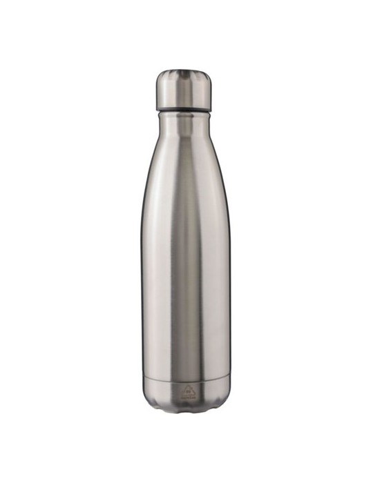 Gourde isotherme personnalisée en acier inoxydable recyclé de 500 ml - Clifford Matières : acier inoxydable Couleurs : argenté g
