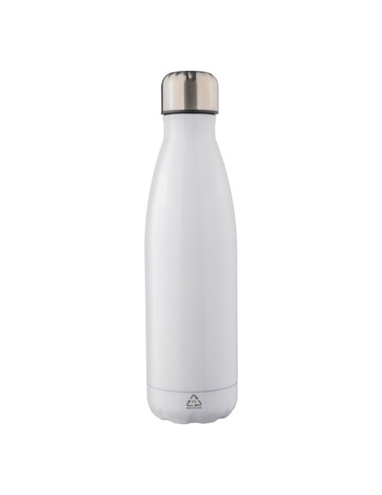 Gourde isotherme personnalisée en acier inoxydable recyclé de 500 ml - Clifford Matières : acier inoxydable Couleurs : argenté m
