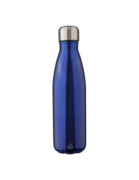 Gourde isotherme personnalisée en acier inoxydable recyclé de 500 ml - Clifford Matières : acier inoxydable Couleurs : argenté o