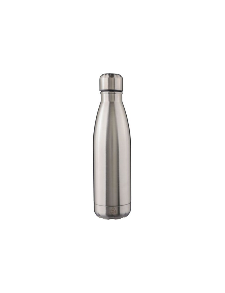 Gourde isotherme personnalisée en acier inoxydable recyclé de 500 ml - Clifford Matières : acier inoxydable Couleurs : argenté g