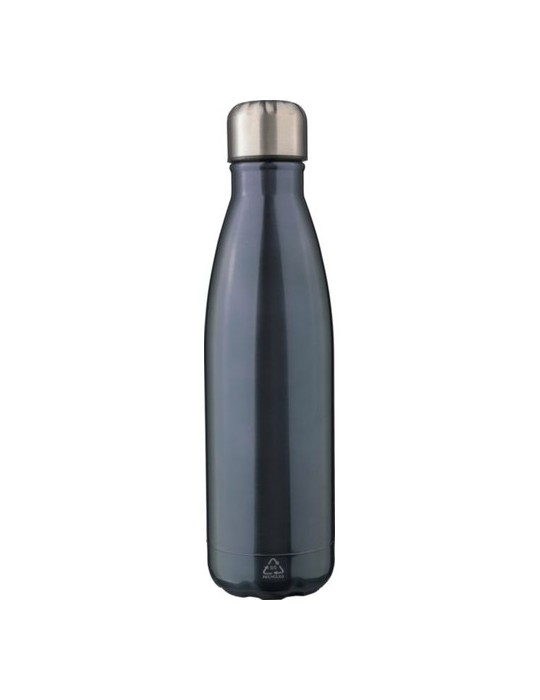 Gourde isotherme personnalisée en acier inoxydable recyclé de 500 ml - Clifford Matières : acier inoxydable Couleurs : argenté c