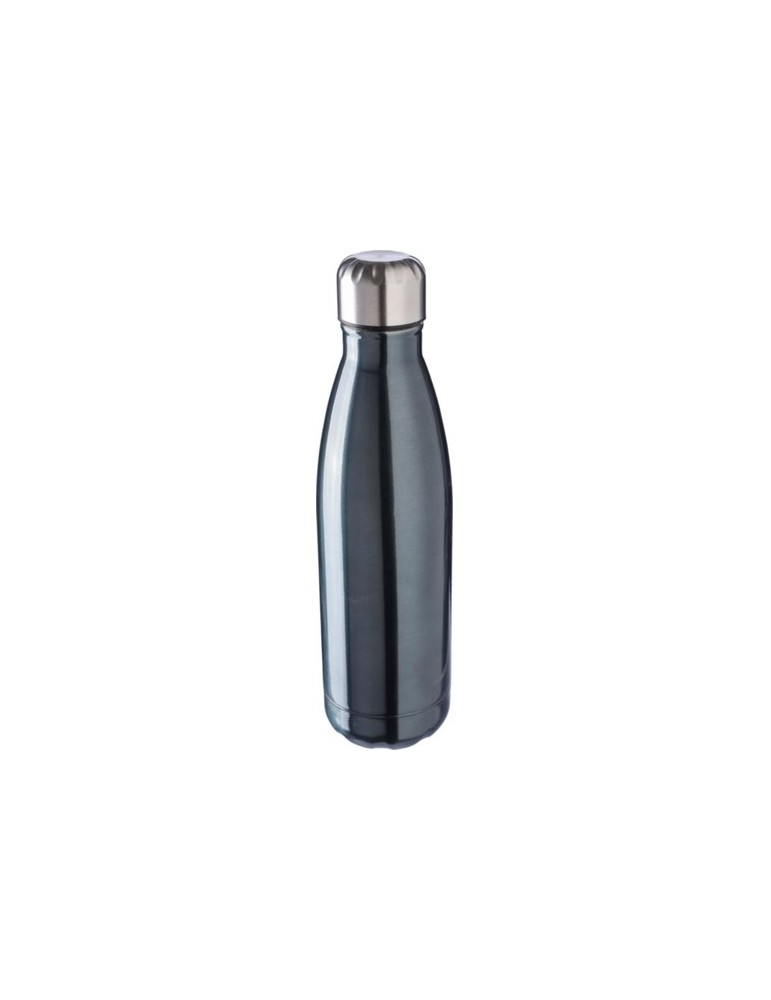Gourde isotherme personnalisée en acier inoxydable recyclé de 500 ml - Clifford Matières : acier inoxydable Couleurs : argenté g