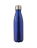 Gourde isotherme personnalisée en acier inoxydable recyclé de 500 ml - Clifford Matières : acier inoxydable Couleurs : noir livr