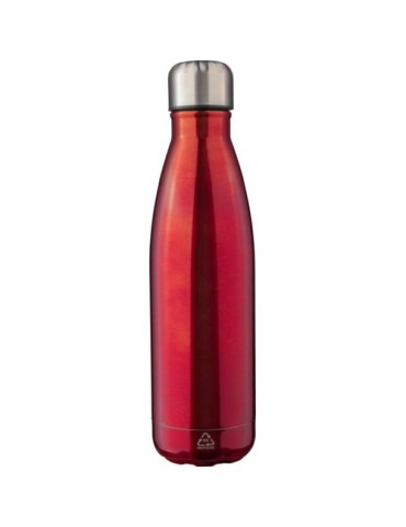 Gourde isotherme personnalisée en acier inoxydable recyclé de 500 ml - Clifford Matières : acier inoxydable Couleurs : noir pers