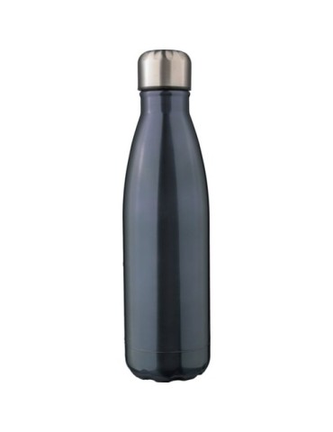Gourde isotherme personnalisée en acier inoxydable recyclé de 500 ml - Clifford Matières : acier inoxydable Couleurs : gun impre