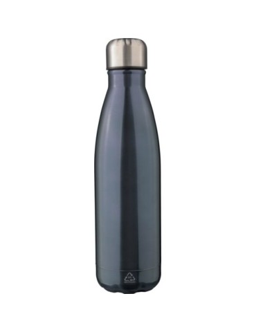 Gourde isotherme personnalisée en acier inoxydable recyclé de 500 ml - Clifford Matières : acier inoxydable Couleurs : gun impre