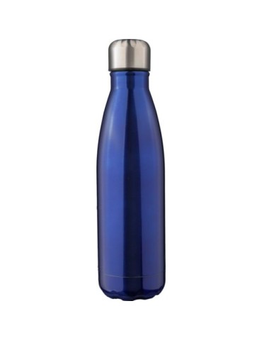 Gourde isotherme personnalisée en acier inoxydable recyclé de 500 ml - Clifford Matières : acier inoxydable Couleurs : vert cade