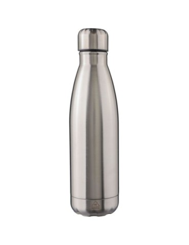 Gourde isotherme personnalisée en acier inoxydable recyclé de 500 ml - Clifford Matières : acier inoxydable Couleurs : vert obje