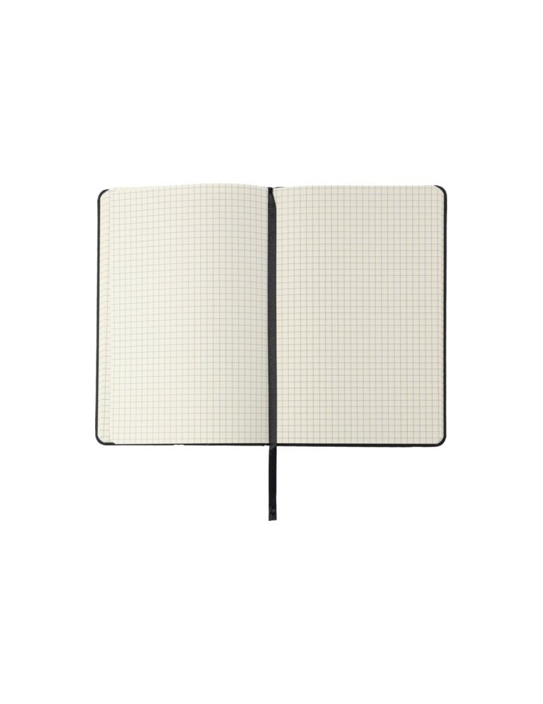 Carnet publicitaire A6 en PU - Bradley Matières : carton Couleurs : blanc cadeau client original