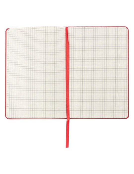 Carnet publicitaire A6 en PU - Bradley Matières : carton Couleurs : blanc cadeau client original