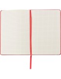 Carnet publicitaire A6 en PU - Bradley Matières : carton Couleurs : blanc cadeau client original