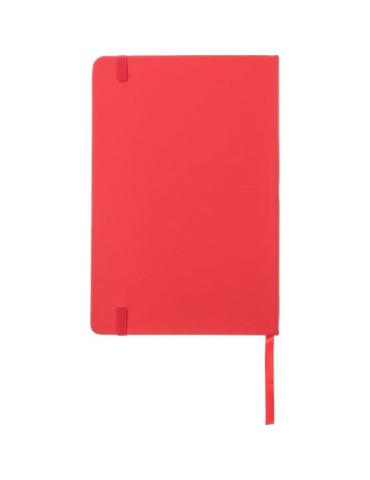 Carnet publicitaire A6 en PU - Bradley Matières : carton Couleurs : rouge livraison express 24h 48h