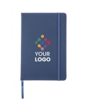 Carnet publicitaire A6 en PU - Bradley Matières : carton Couleurs : noir personnalisation rapide en France