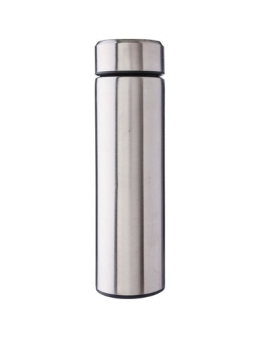 Bouteille isotherme personnalisée en acier inoxydable de 450 ml Mary Matières : acier inoxydable Couleurs : argenté