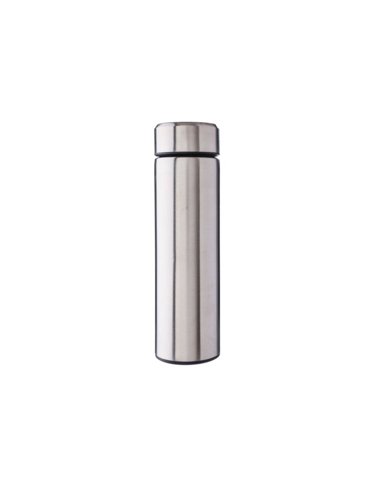 Bouteille isotherme personnalisée en acier inoxydable de 450 ml Mary Matières : acier inoxydable Couleurs : argenté