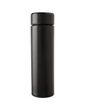 Bouteille isotherme personnalisée en acier inoxydable de 450 ml Mary Matières : acier inoxydable Couleurs : noir cadeau entrepri