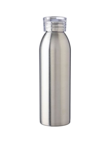 Gourde personnalisée en acier inoxydable de 650 ml - Cindy Matières : silicone Couleurs : noir 2