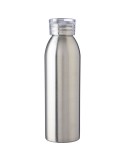 Gourde personnalisée en acier inoxydable de 650 ml - Cindy Matières : silicone Couleurs : argenté goodies publicitaire événement