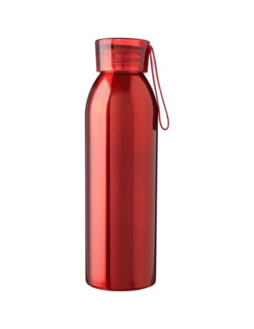 Gourde personnalisée en acier inoxydable de 650 ml - Cindy Matières : silicone Couleurs : argenté goodies personnalisé en stock