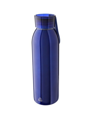 Gourde personnalisée en acier inoxydable de 650 ml - Cindy Matières : silicone Couleurs : argenté cadeau affaires élégant