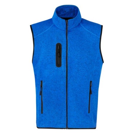 Gilet Personnalisé Bicolore Confortable et Stylé Anderson pas cher Matières : polaire Taille textile : L Couleurs : bleu goodies