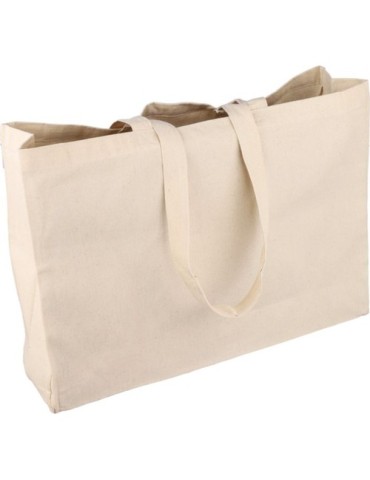 Sac shopping en coton Oeko-Tex 220 g/m2 Imogen Personnalisé