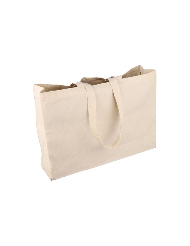 Sac shopping en coton Oeko-Tex 220 g/m2 Imogen Personnalisé