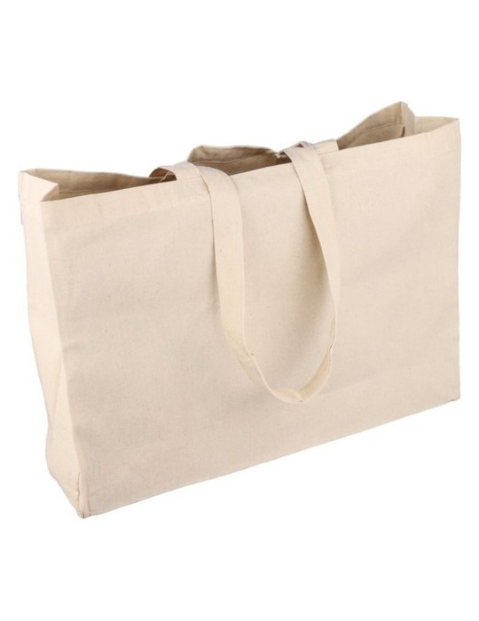 Sac shopping en coton Oeko-Tex 220 g/m2 Imogen Personnalisé