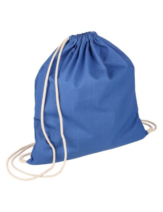 Sac à dos en coton Oeko-Tex 140 g/m2 Bridget Personnalisé