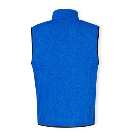 Gilet Personnalisé Bicolore Confortable et Stylé Anderson pas cher Matières : polaire Taille textile : L Couleurs : bleu marquag