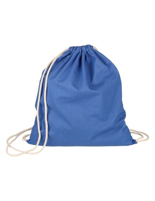 Sac à dos en coton Oeko-Tex 140 g/m2 Bridget Personnalisé