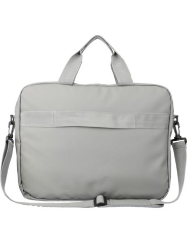 Sacoche  porte-ordinateur 15'' en PU Floyd Matières : polyester Couleurs : gris cadeau entreprise pas cher