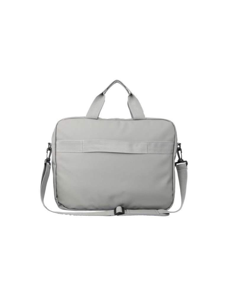Sacoche  porte-ordinateur 15'' en PU Floyd Matières : polyester Couleurs : gris impression haute définition