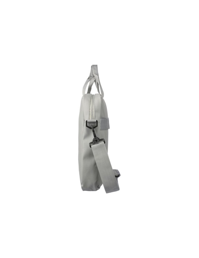 Sacoche  porte-ordinateur 15'' en PU Floyd Matières : polyester Couleurs : gris livraison express 24h 48h
