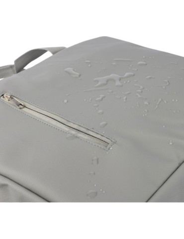 Sacoche  porte-ordinateur 15'' en PU Floyd Matières : polyester Couleurs : gris objet promotionnel éco-responsable