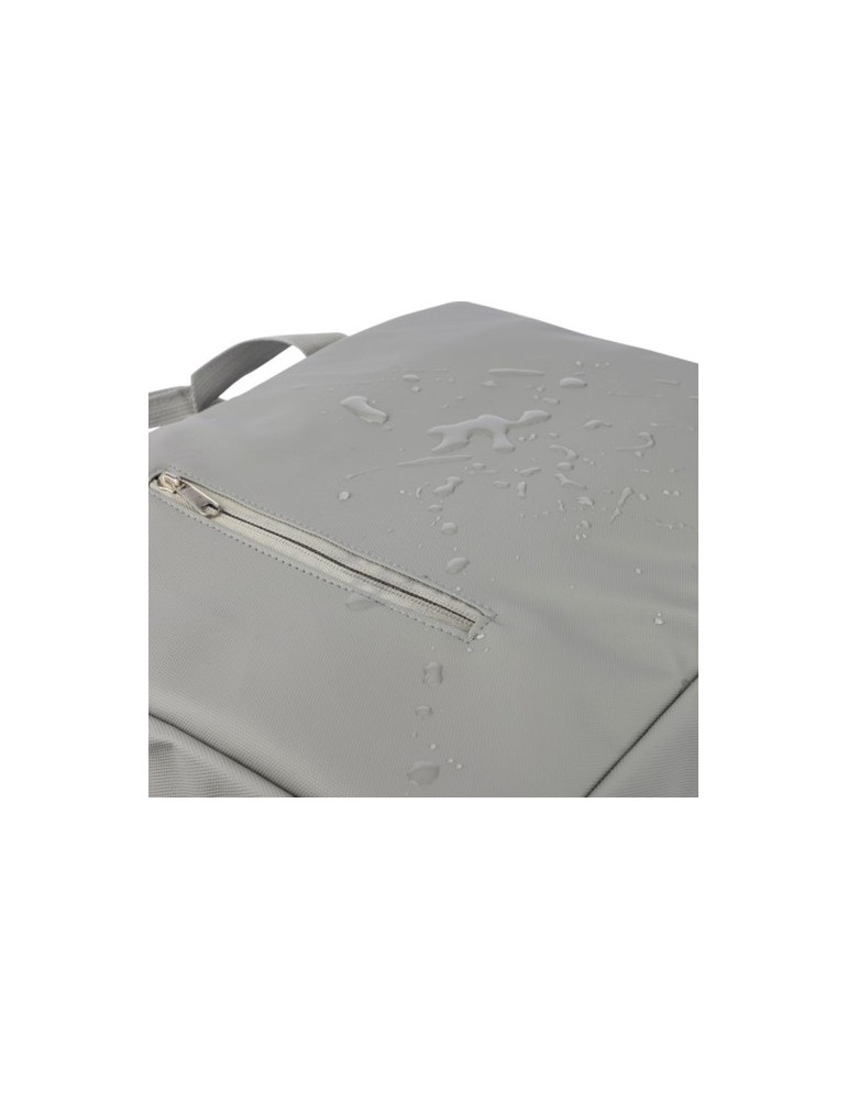 Sacoche  porte-ordinateur 15'' en PU Floyd Matières : polyester Couleurs : gris objet promotionnel éco-responsable