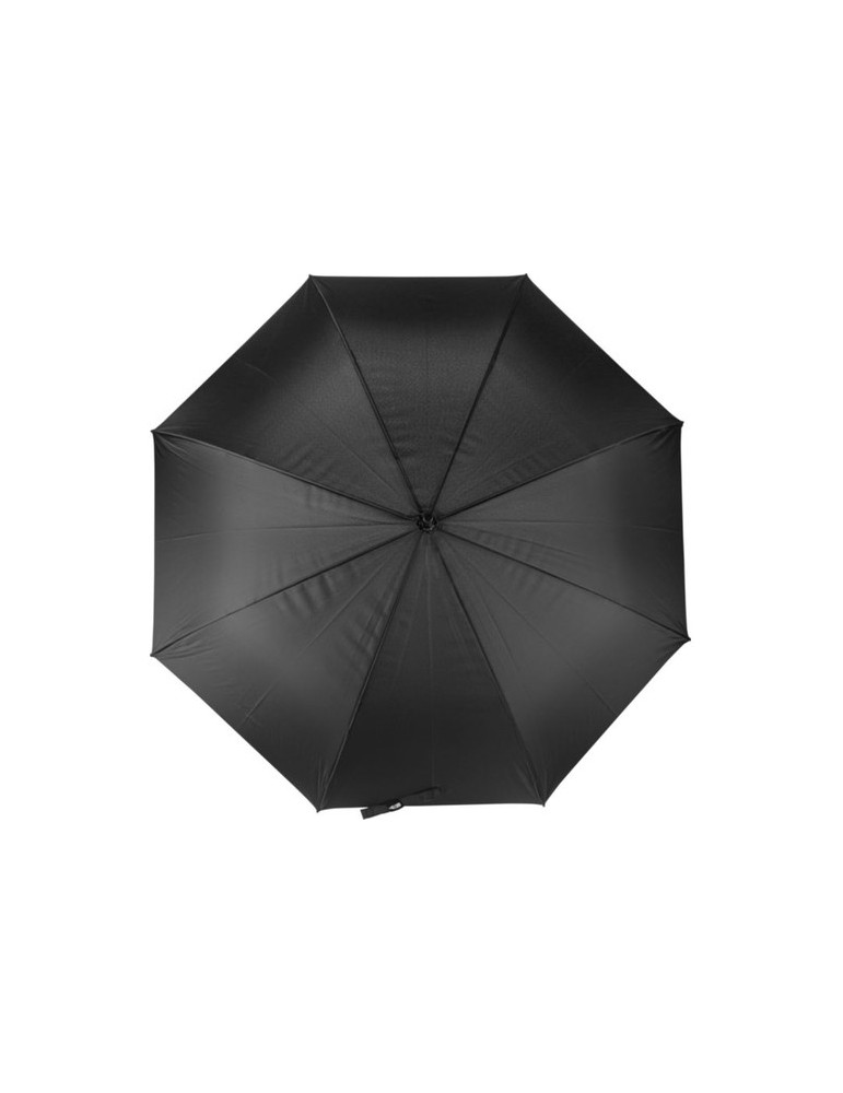 Parapluie automatique grand golf  en rPET Curtis Matières : plastique Couleurs : noir