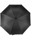 Parapluie automatique grand golf  en rPET Curtis Matières : plastique Couleurs : noir