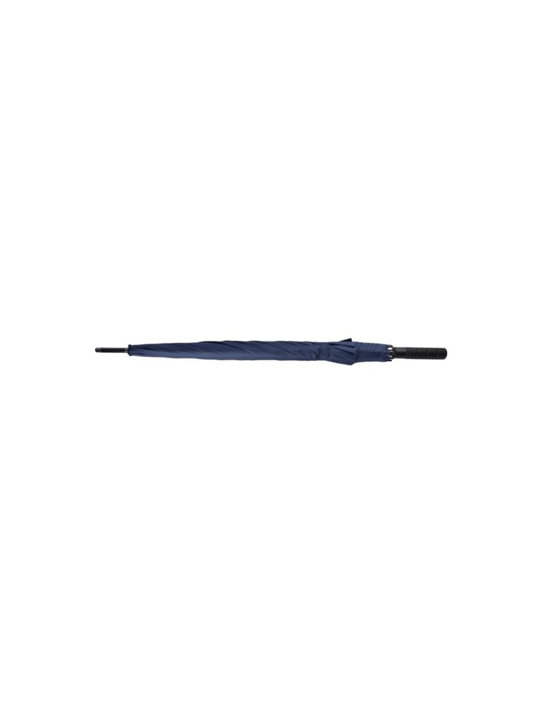 Parapluie automatique grand golf  en rPET Curtis Matières : plastique Couleurs : noir goodies personnalisé en stock
