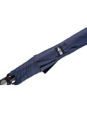 Parapluie automatique grand golf  en rPET Curtis Matières : plastique Couleurs : noir cadeau entreprise pas cher