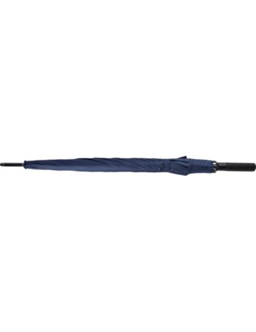 Parapluie automatique grand golf  en rPET Curtis Matières : plastique Couleurs : bleu impression haute définition